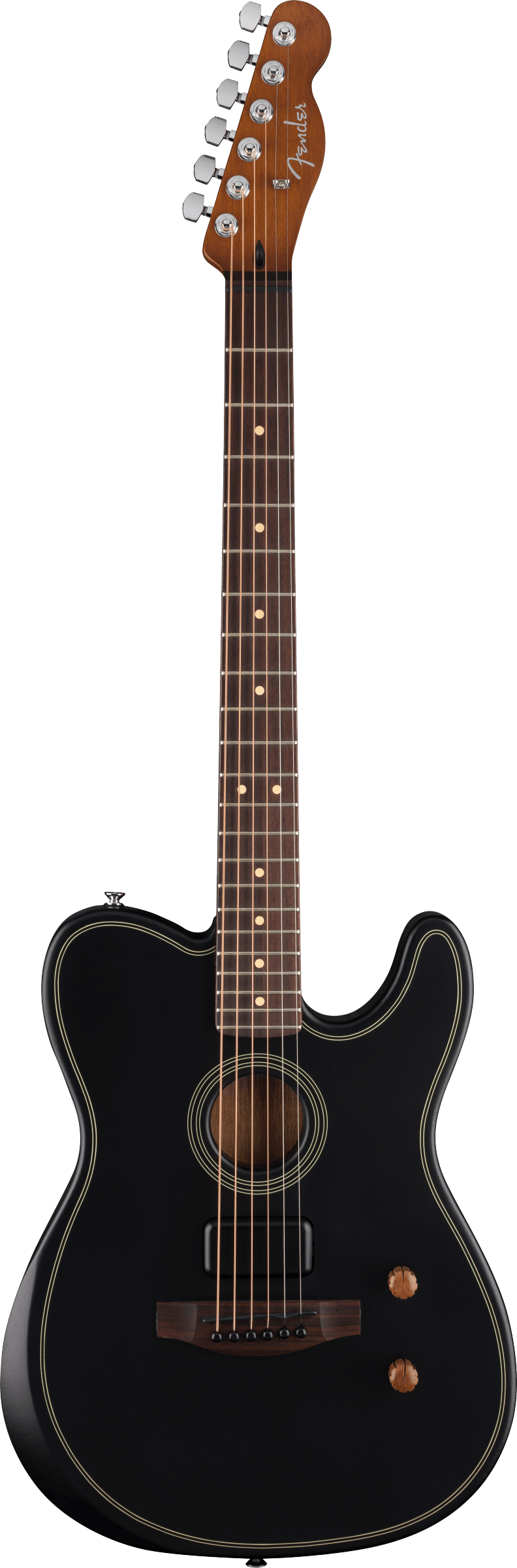 Acoustasonic Standard Tele Black