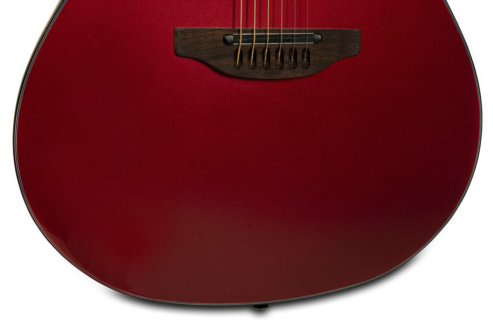 Elektro-akustinen kitara Pro Series Ultra Mid-Depth Non-Cutaway Vampira Red