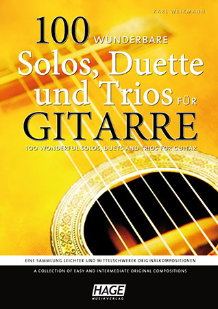 100 WONDERFUL SOLOS, DUETS, TRIOS FOR GUITAR