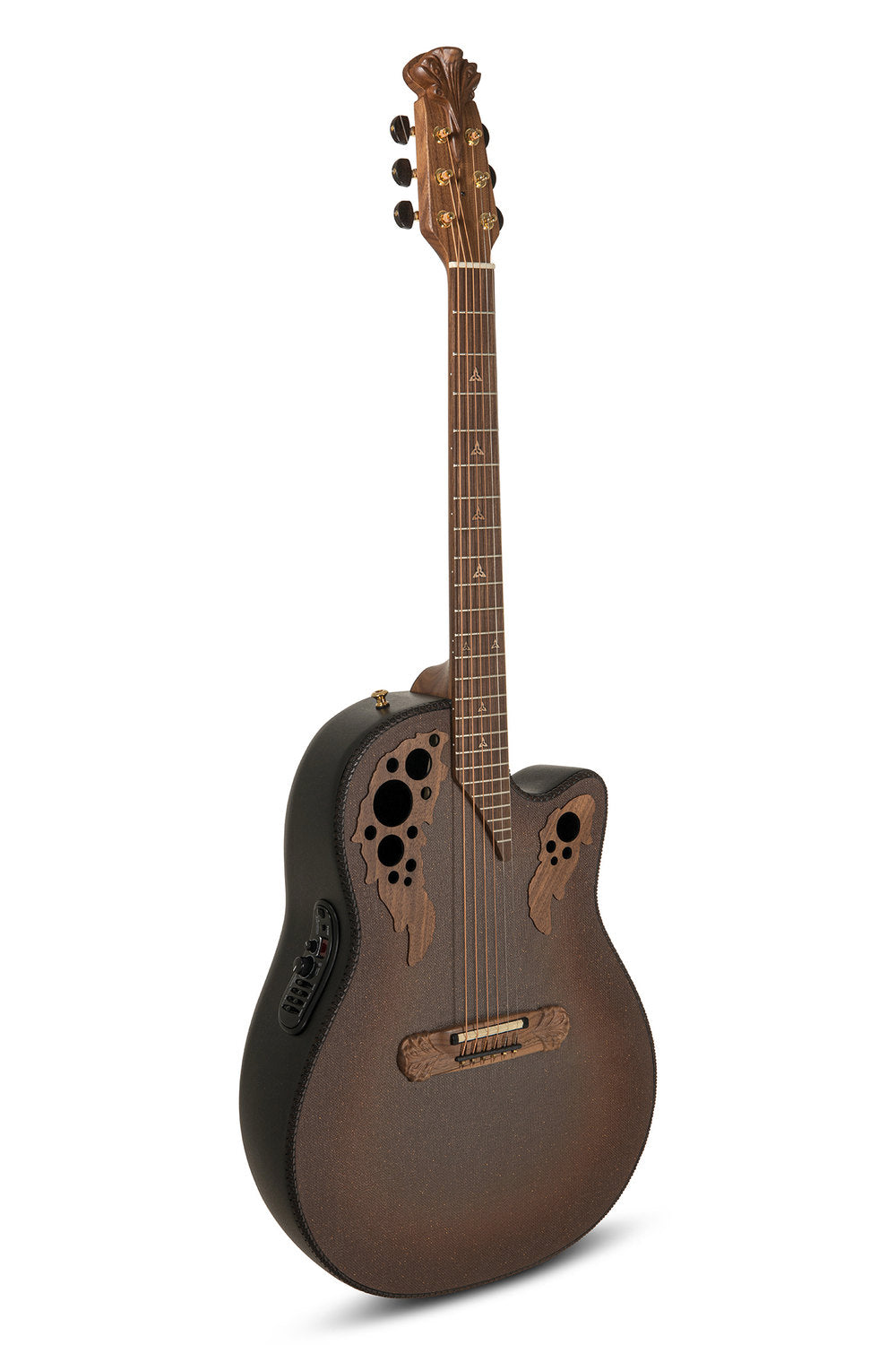 Elektro-akustinen kitara 2087GT Deep Contour Cutaway Reverse Brown Burst