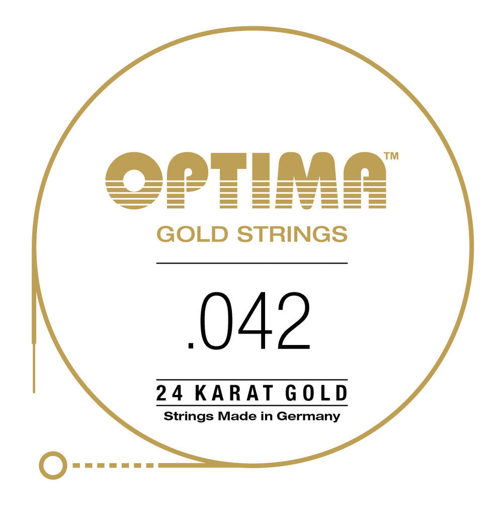 Akustisen kitaran kielet Gold Strings A5 .042w