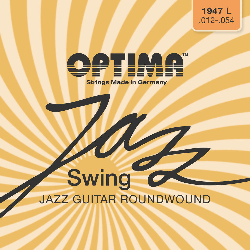 Sähkökitaran kielet Jazz Swing Chrome Round Wound Sarja (674727)