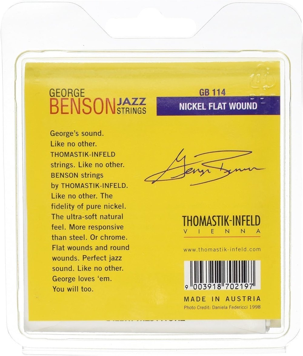 Sähkökitaran kielet George Benson Jazz Guitar Sarja