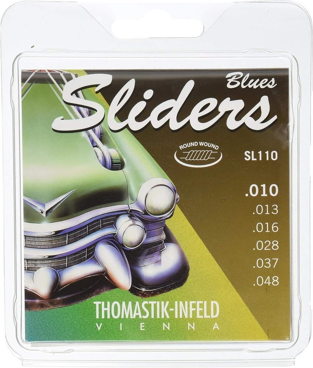 Sähkökitaran kielet Sliders Blues Series Sarja
