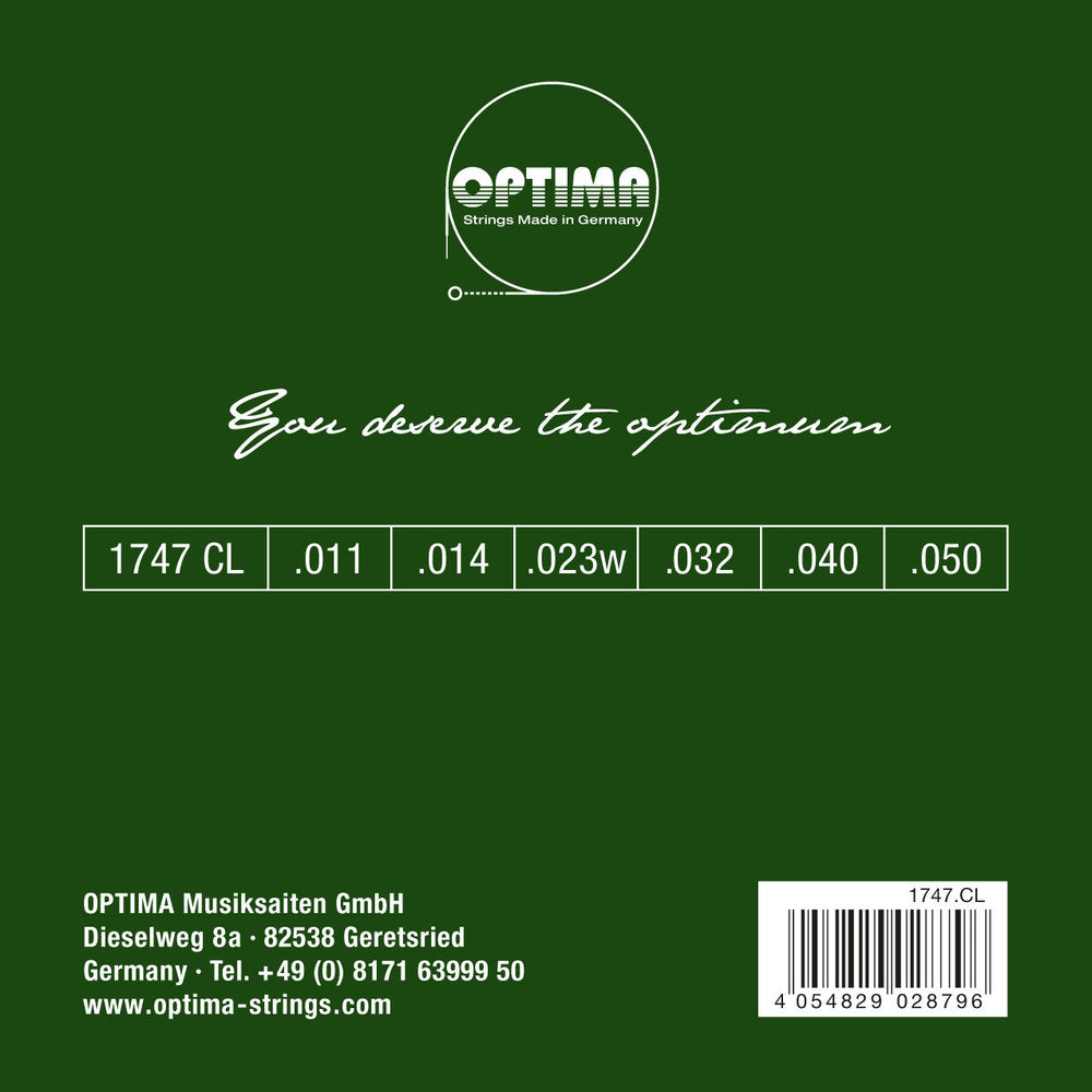 Akustisen kitaran kielet Gold Strings Setti