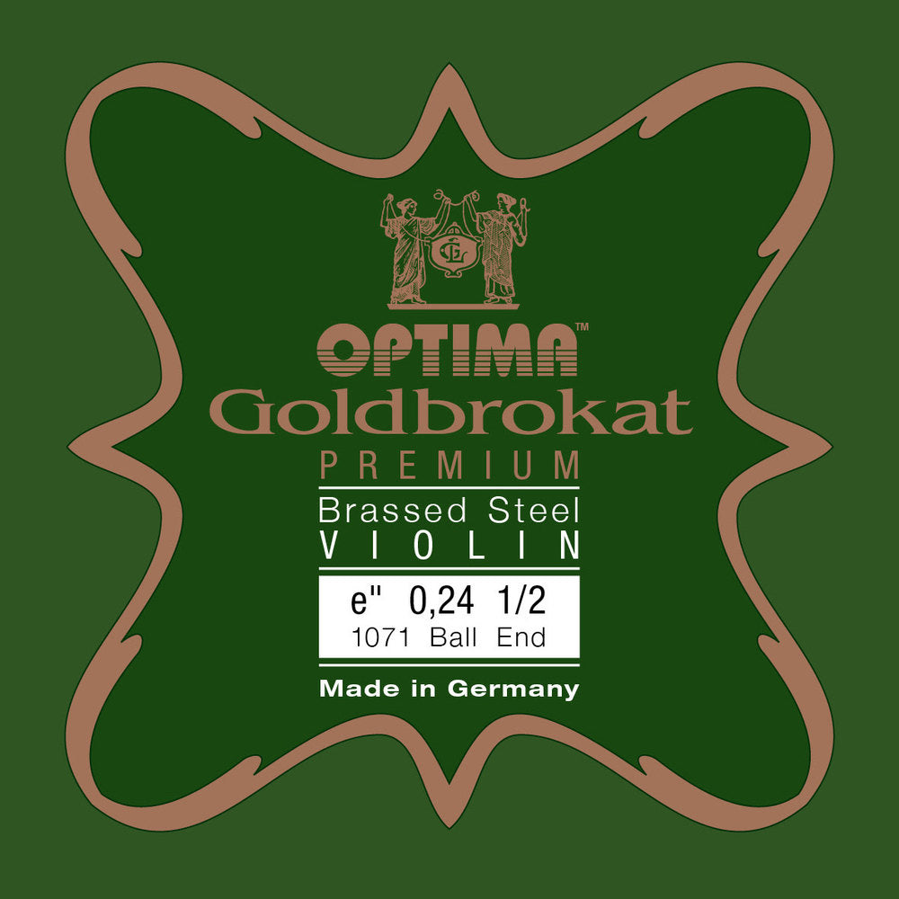 Viulun kielet Goldbrokat Premium brass-coated E 0,24 B (631691)