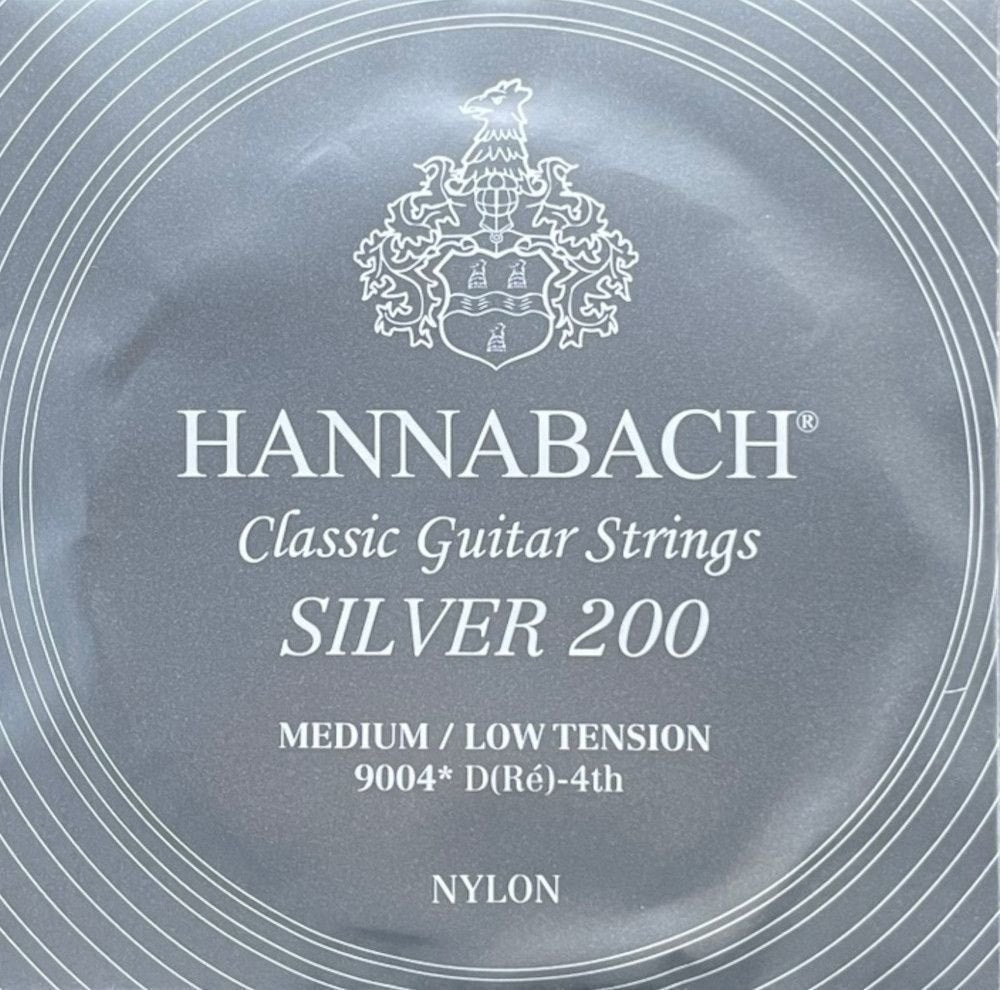 Klassisen kitaran kielet Sarja 900 Medium/Low Tension Silver 200 D4w