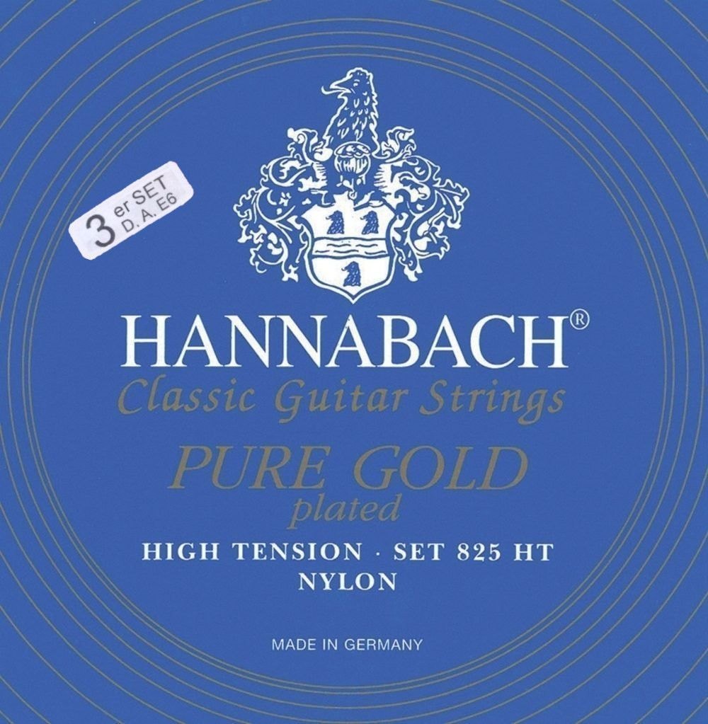 Hannabach Serie 825 High Tension - Klassisen kitaran bassokielet