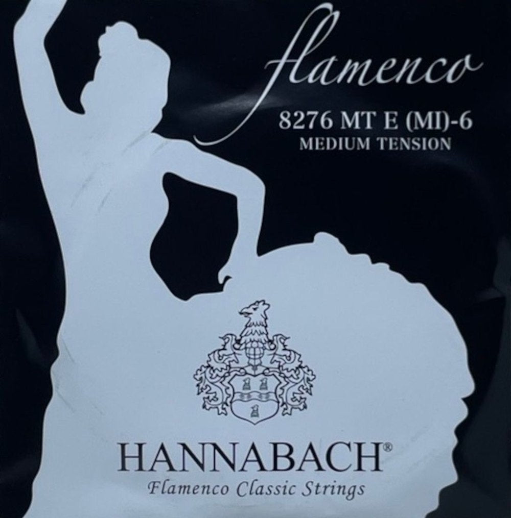 Hannabach Serie 827 Flamenco Klassisen kitaran kieli E6w Medium Tension