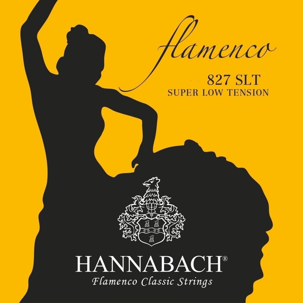 Hannabach Serie 827 Flamenco Klassisen Kitaran Kieli D4w - Super Low Tension