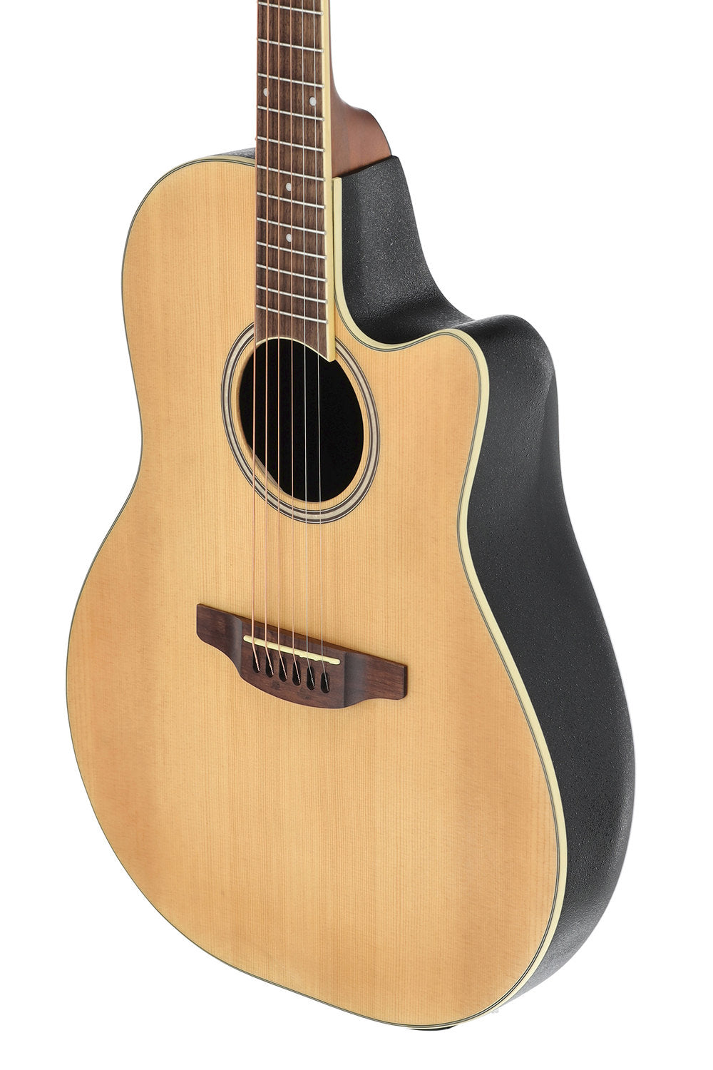 Applause Elektro-akustinen kitara AB24II CS Mid Cutaway, natural satin
