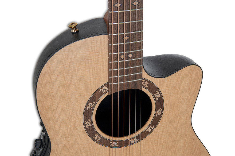Elektro-akustinen kitara Pro Series Legend USA Natural Satin