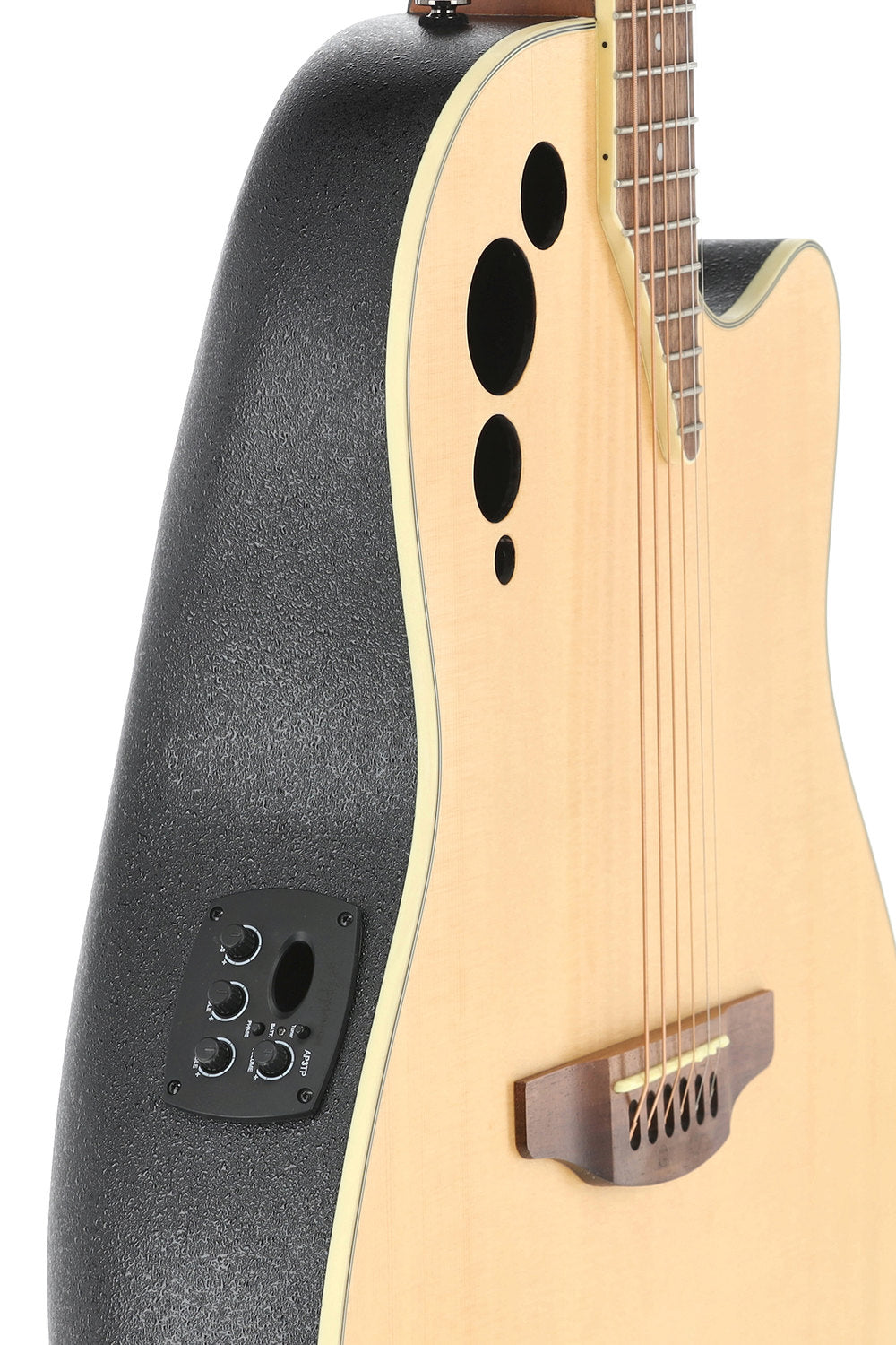 Applause Elektro-akustinen kitara AE44II Mid Cutaway, natural satin