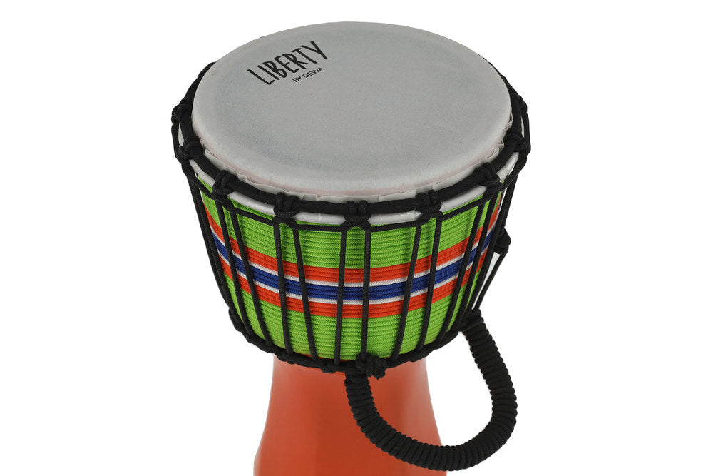 Djembé Liberty Series Naruviritys 7" Orange