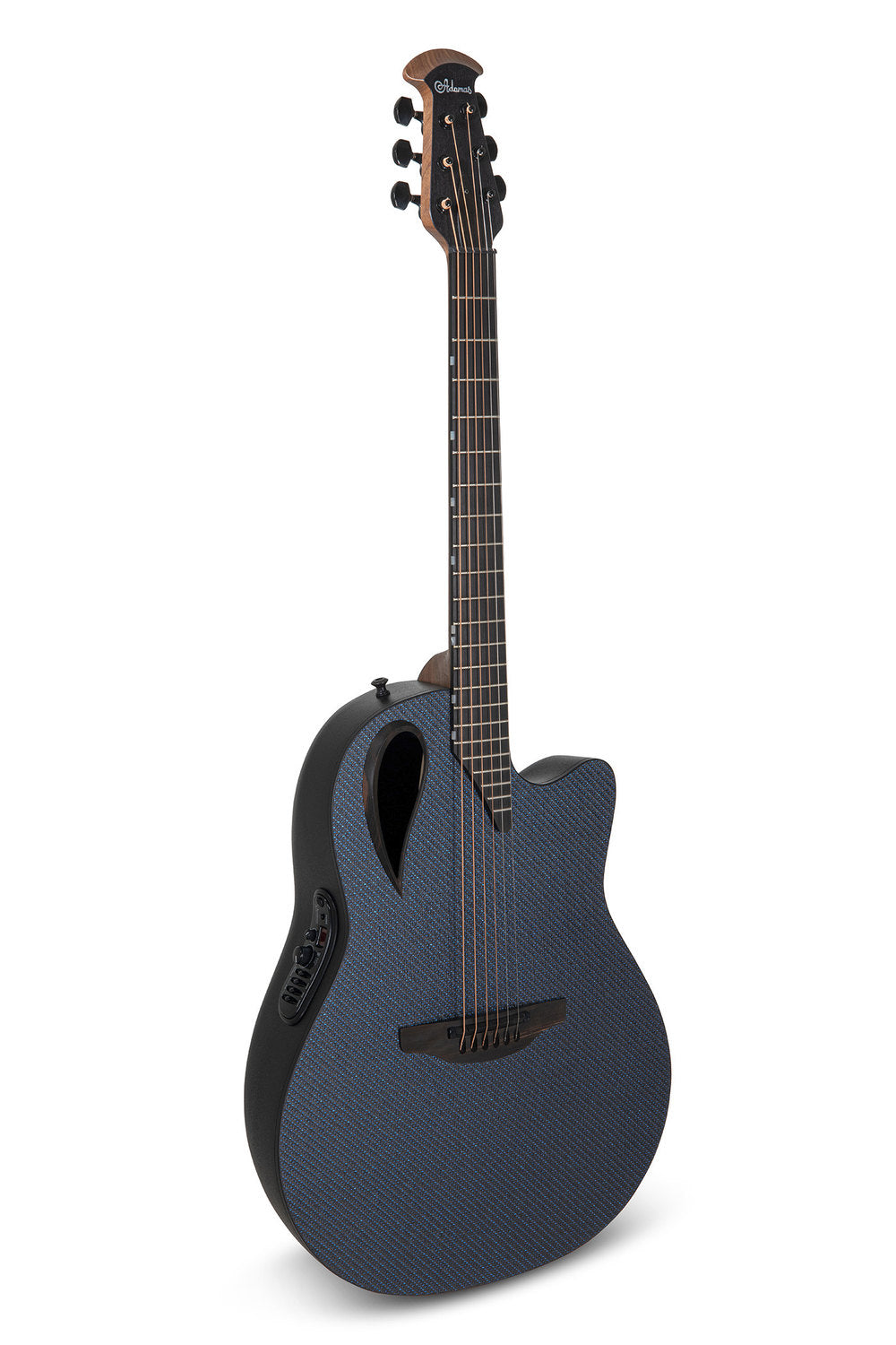 Elektro-akustinen kitara Adamas MD80-NWT Mid-Depth Contour Cutaway NWT Blue Reflection