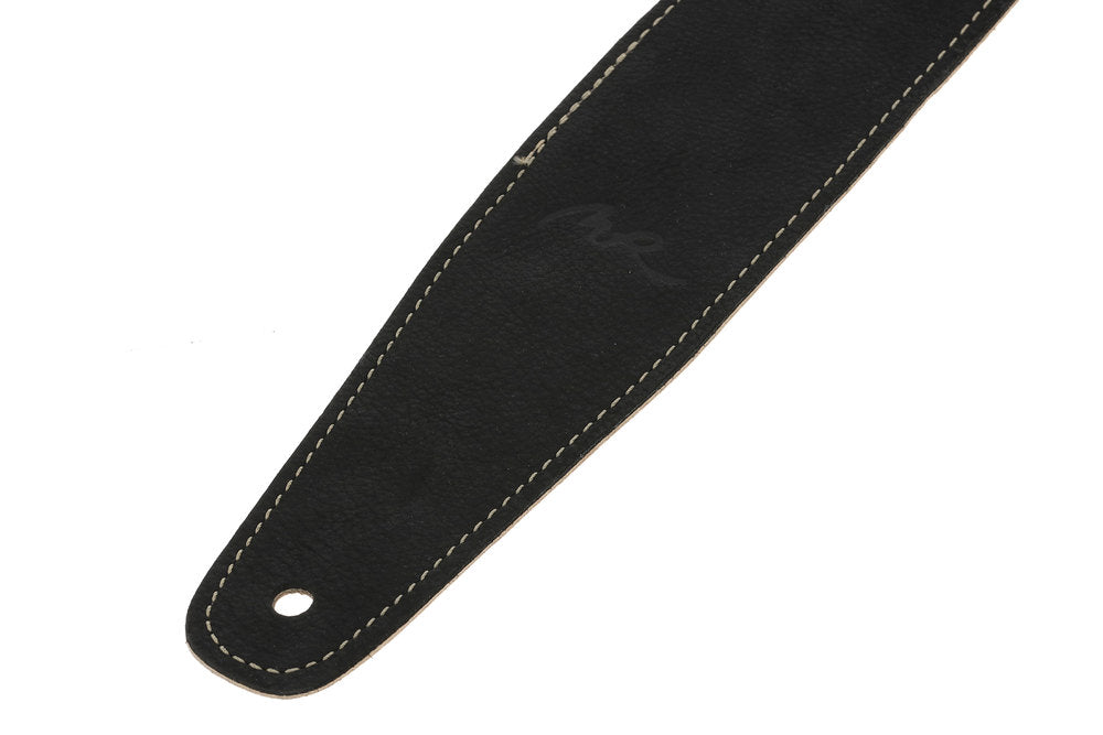Kitarahihna Regular 70 Satin Black - Nahkaa