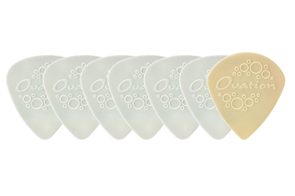 Ovation Plektra Diamond Picks Nylon Standard 351, 0,38 mm