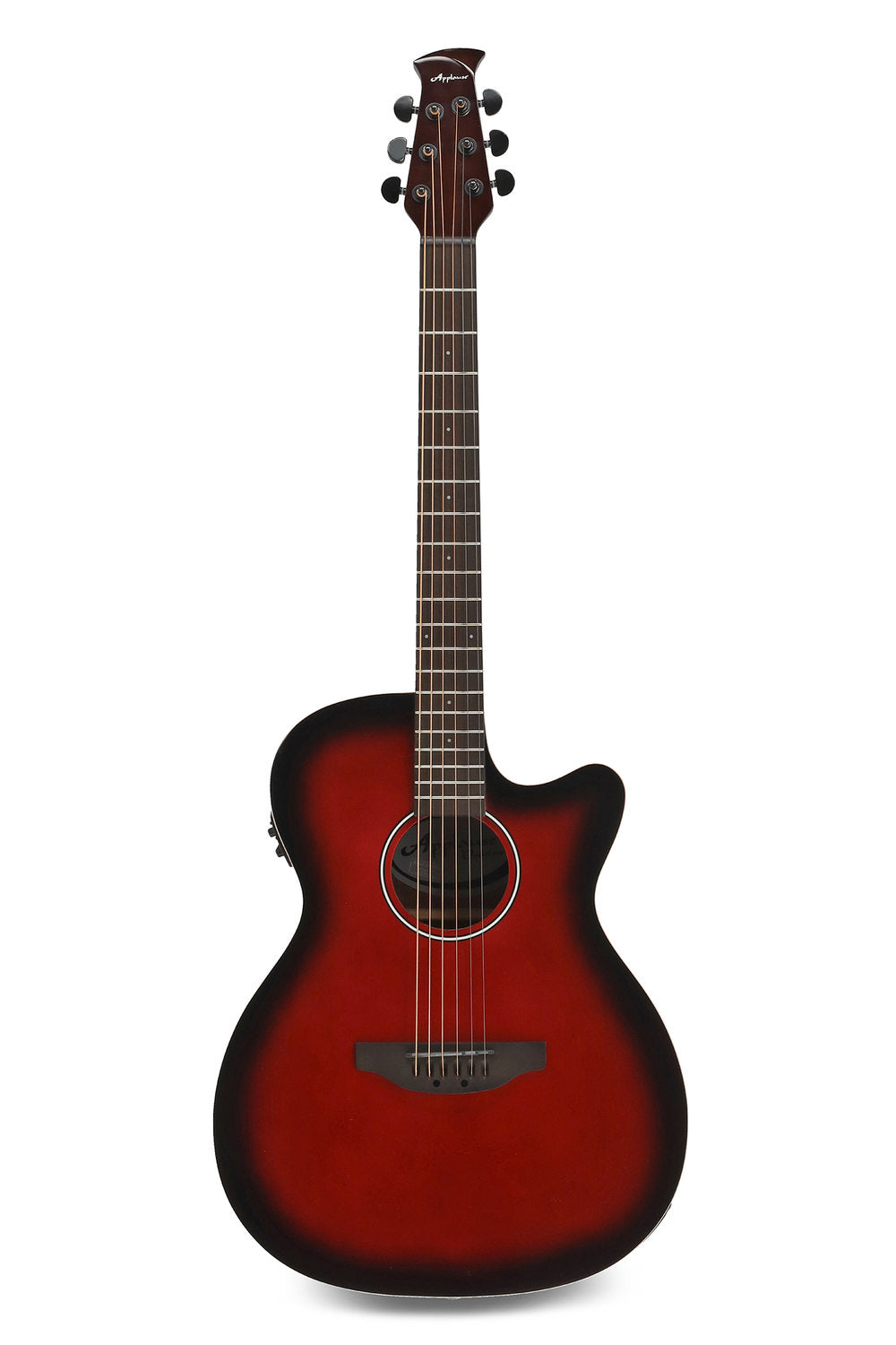 Elektro-akustinen kitara Jump OM Electro Cut Gloss Cherry Burst
