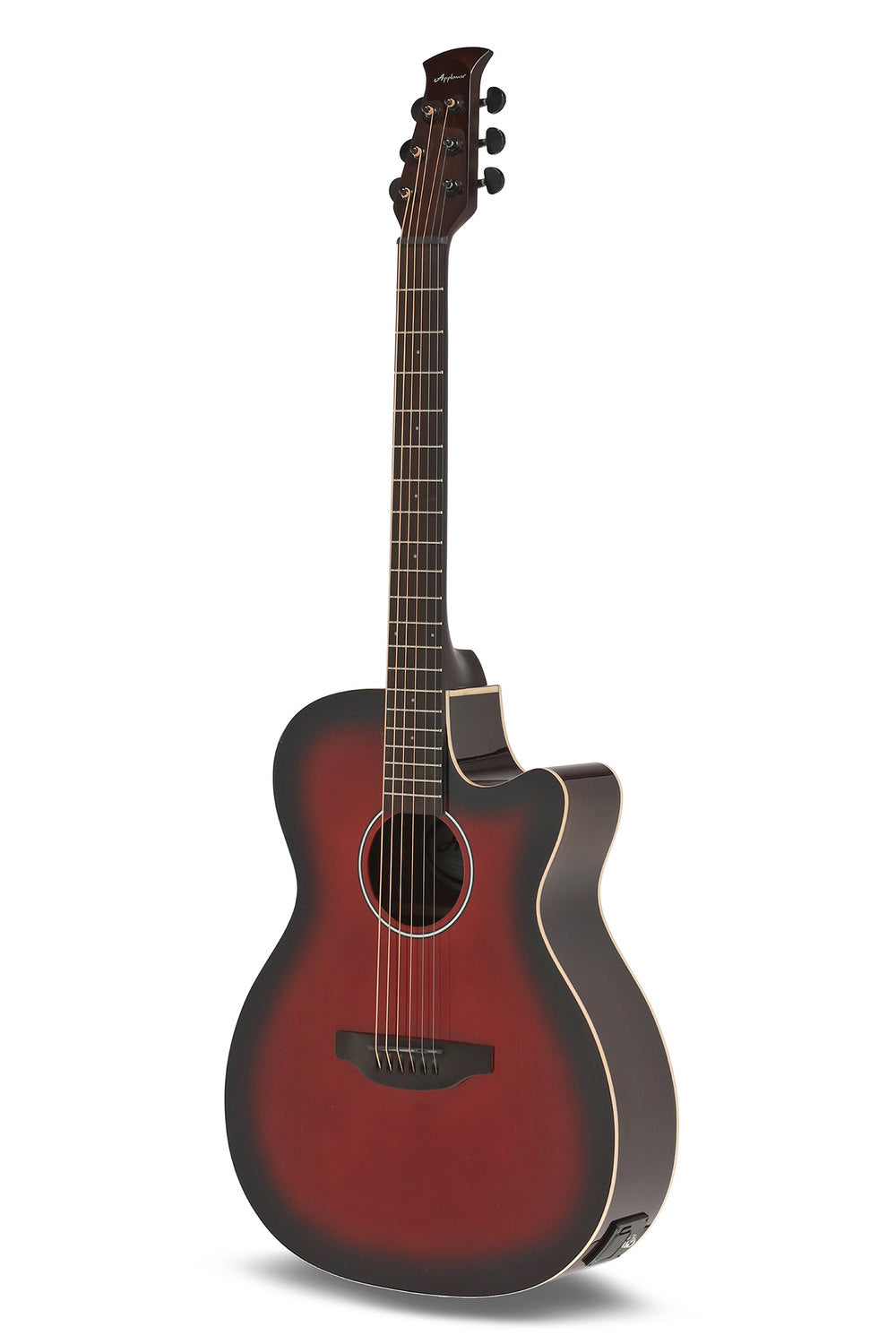 Elektro-akustinen kitara Jump OM Electro Cut Gloss Cherry Burst