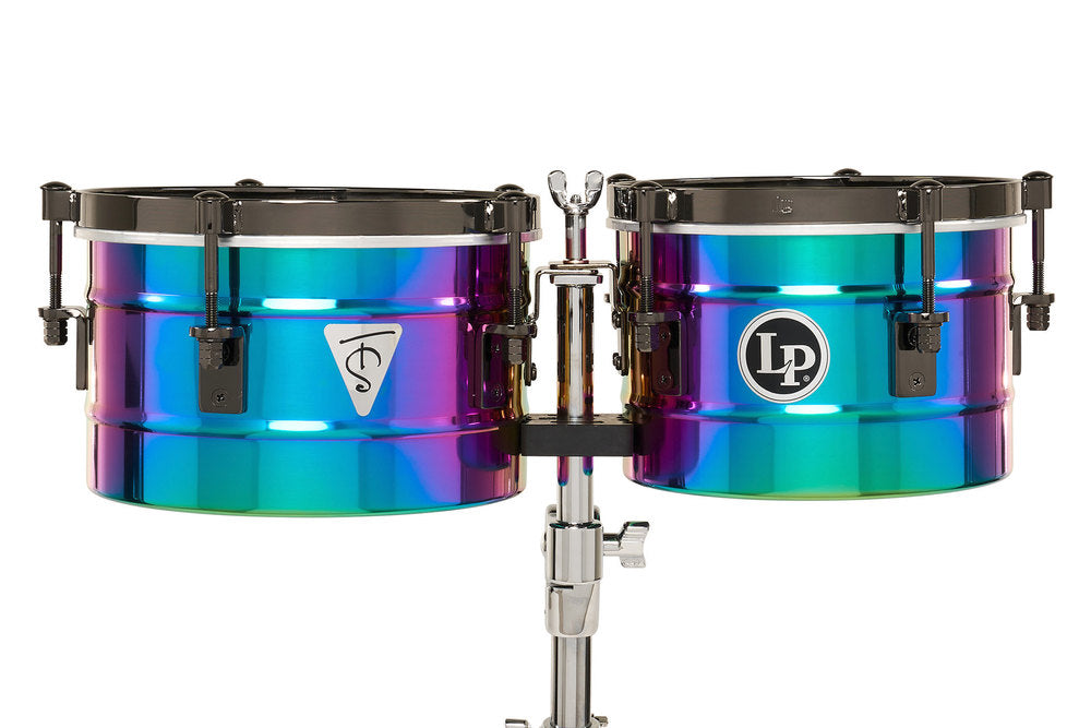 LP Tony Succar Rainbow Signature Timbales 9 1/4" & 10 1/4"