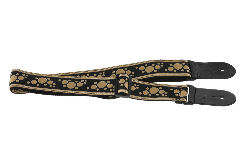 Kitarahihna Signature Nylon Retro Gold