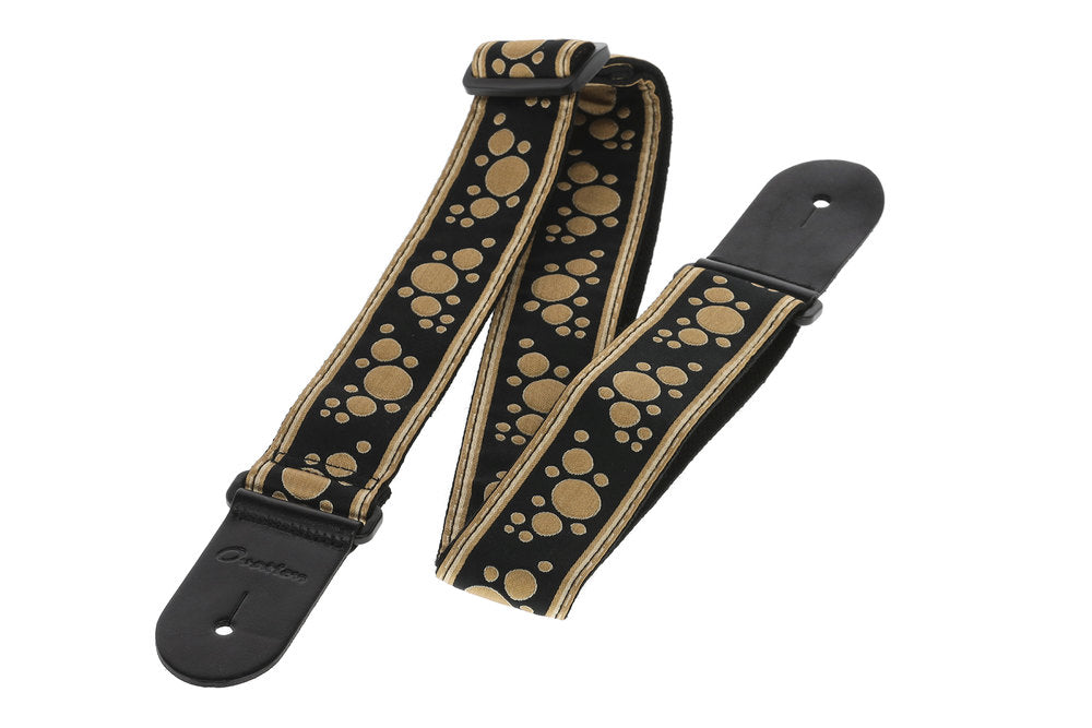 Kitarahihna Signature Nylon Retro Gold