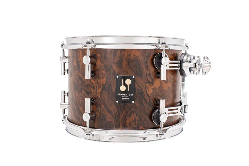 Sonor Momentum 12x8.5 tomirumpu, pyökki, California Burl