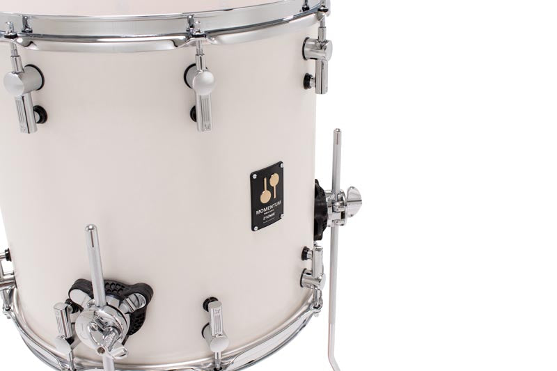 Sonor Momentum 14x13.75 lattiatomi, koivu, Satin Pure White