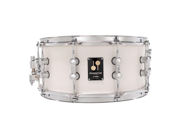 Sonor Momentum 14x6.5 virveli, pyökki, Satin Pure White