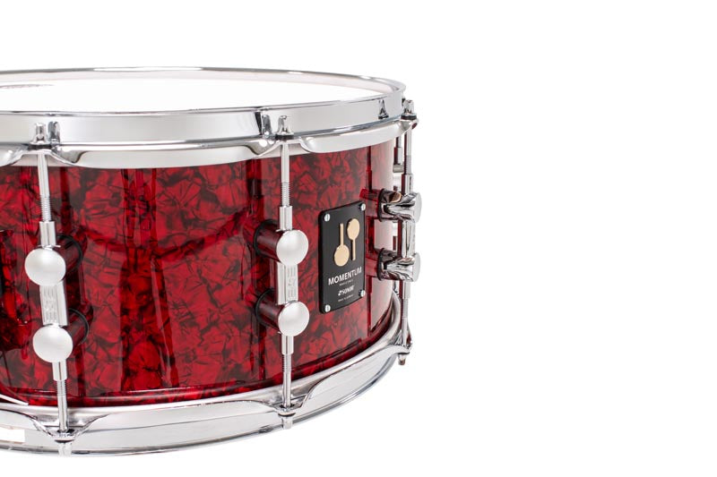 Sonor Momentum 14x6.5 virveli, vaahtera, Red Pearl