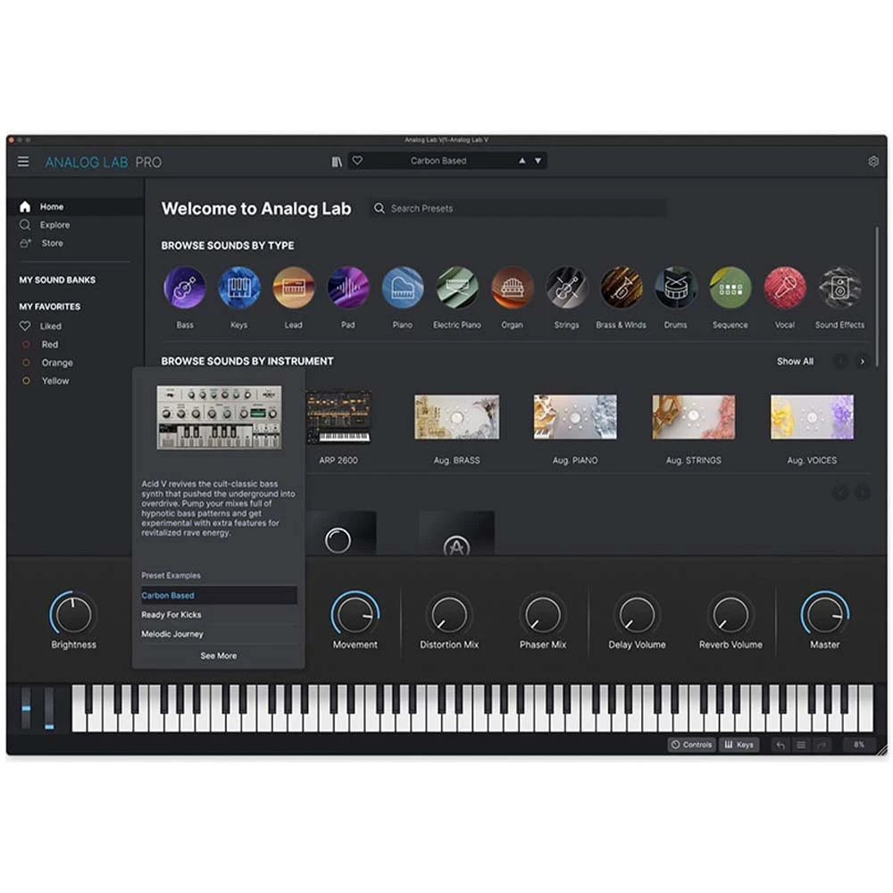 Astrolab 61-koskettiminen stagesyntikka