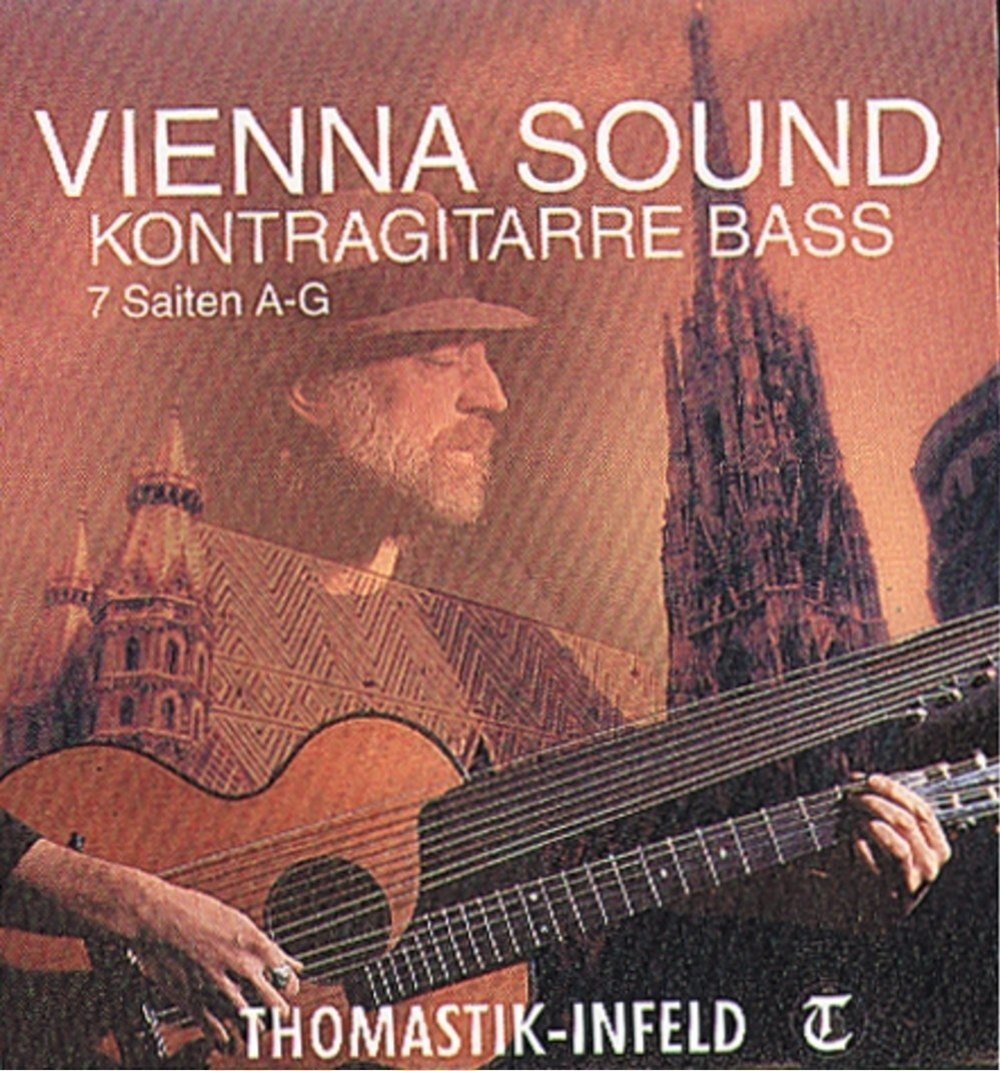 Basso/kontrakitara kielet Kontrakitara Basso Vienna Sound Sarja