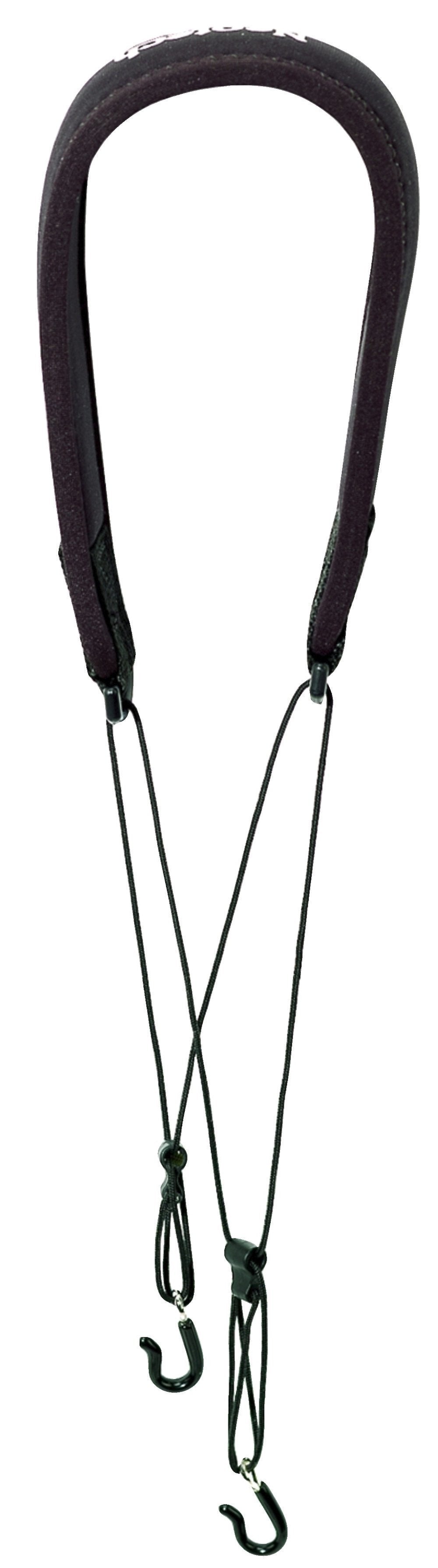 Klarinetin hihna Classic 2-Hook Musta, pituus 41,9 - 55,8 cm