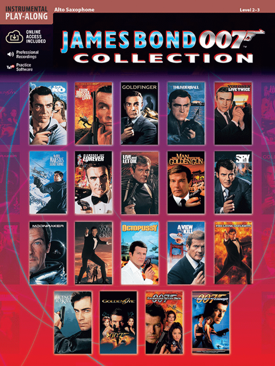 JAMES BOND 007 COLLECTION ASAX+CD IMP9167A