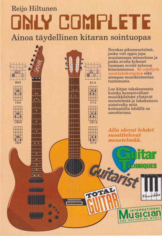 ONLY COMPLETE KITARAN SOINTUOPAS HILTUNEN