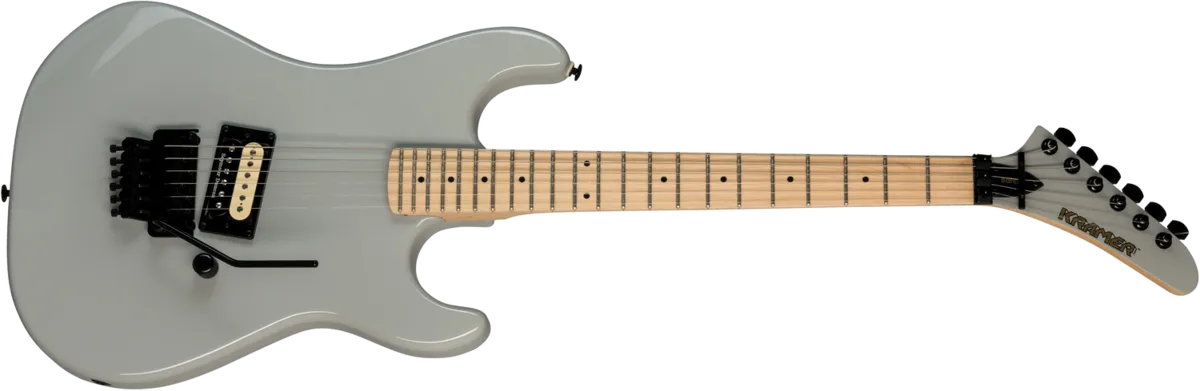 Kramer Baretta Vintage maple fretboard Pewter Grey