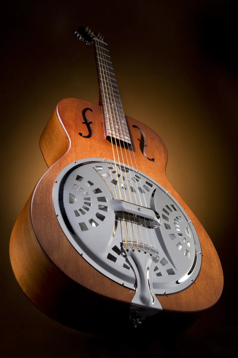 Epiphone Dobro Hound Dog Round Neck Vintage Brown