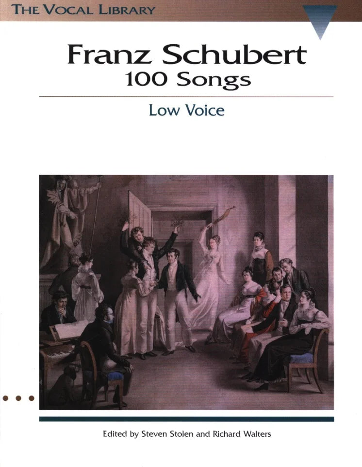 SCHUBERT 100 SONGS LOW VOICE VOCAL LIBRARY
