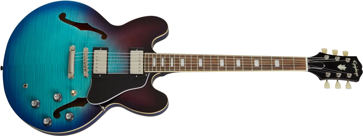 Epiphone ES-335 Figured Blueberry Burst