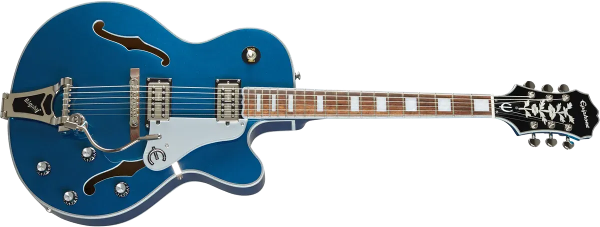 Epiphone Emperor Swingster - Delta Blue Metallic