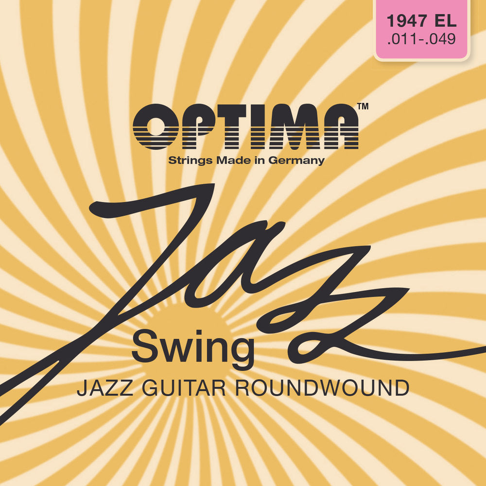 Sähkökitaran kielet Jazz Swing Chrome Round Wound Sarja (674717)