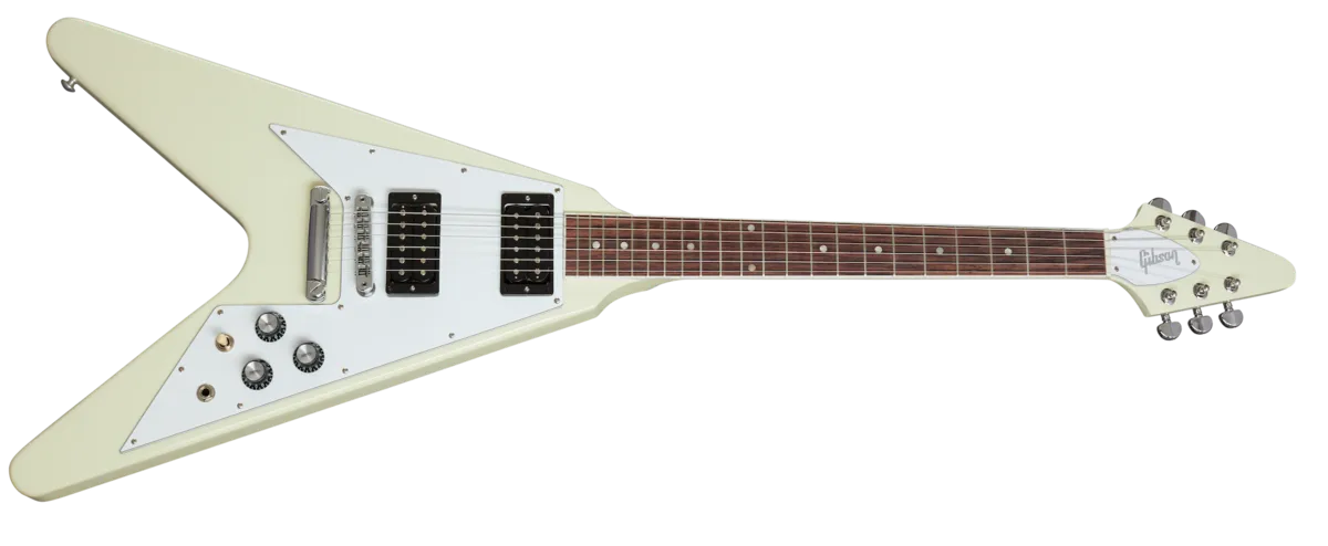 Gibson 70s Flying V Classic White