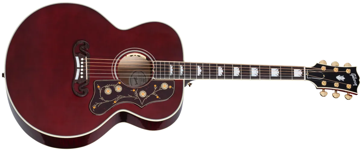Gibson SJ-200 Standard Maple Wine Red