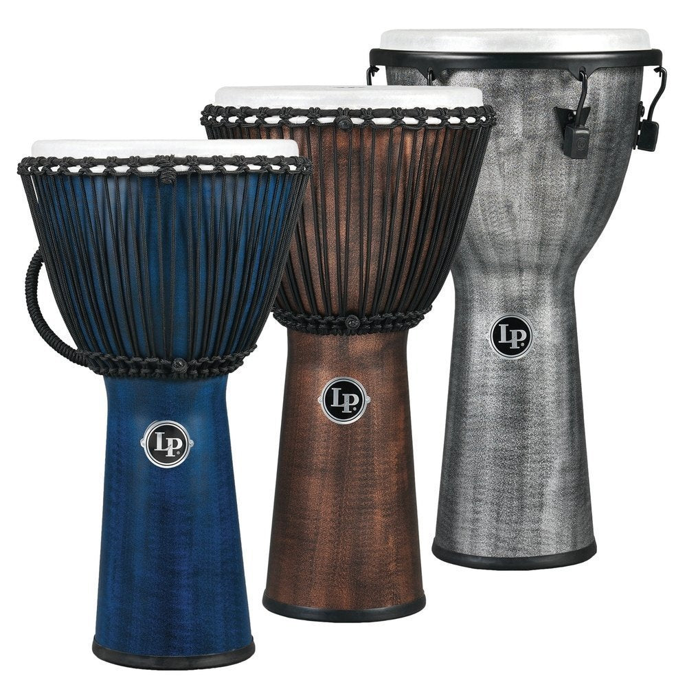 Djembe World Beat FX Rope Tuned Gray (LP816240)