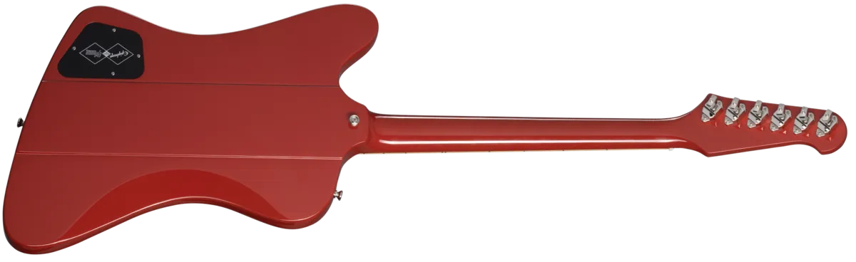 Epiphone 1963 Firebird V Maestro Vibrola Incl Hard Case Ember Red