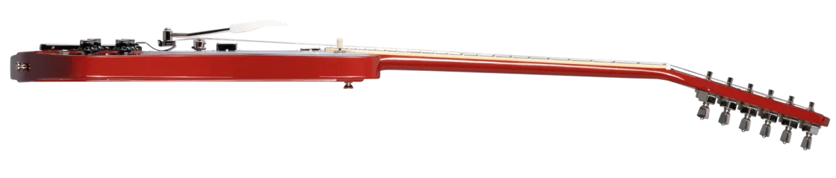 Epiphone 1963 Firebird V Maestro Vibrola Incl Hard Case Ember Red
