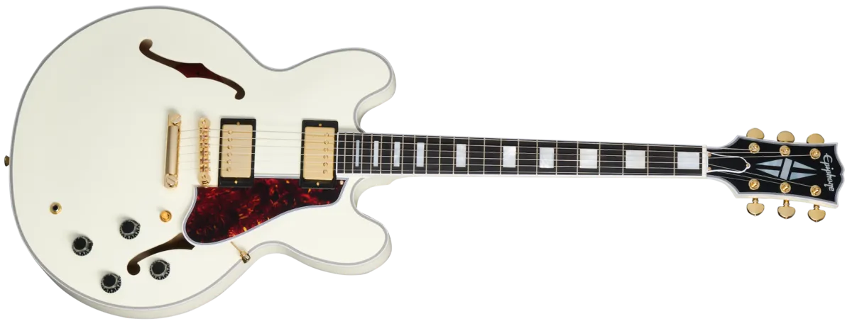Epiphone Inspired by Gibson Custom 1959 ES-355 - Classic White