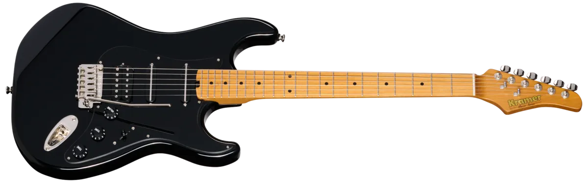 Kramer Pacer Deluxe GT (Incl. Premium Gig Bag) Intruder Black