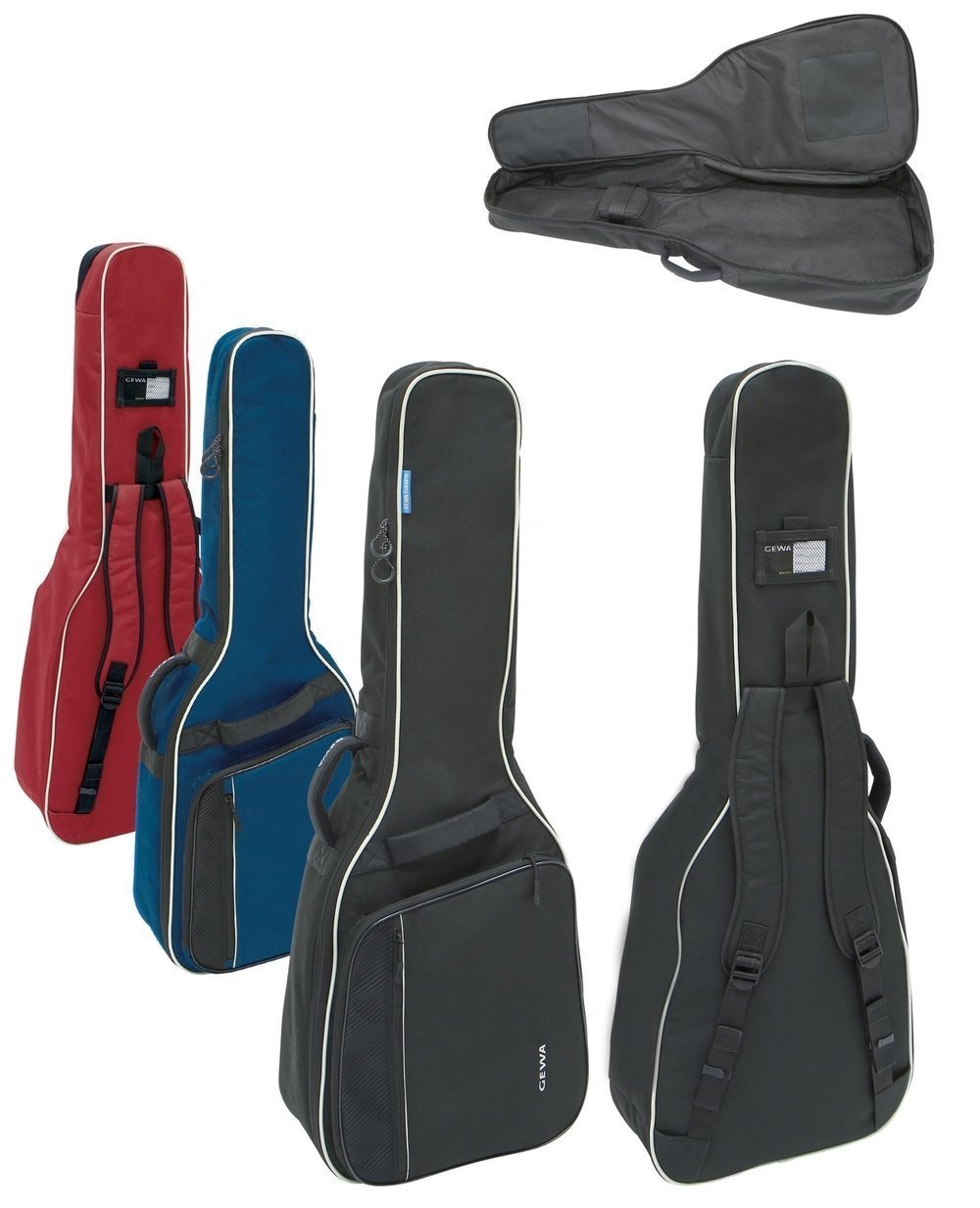 GEWA Economy 12 Gig-Bag Klassinen 1/2 kitara - Sininen