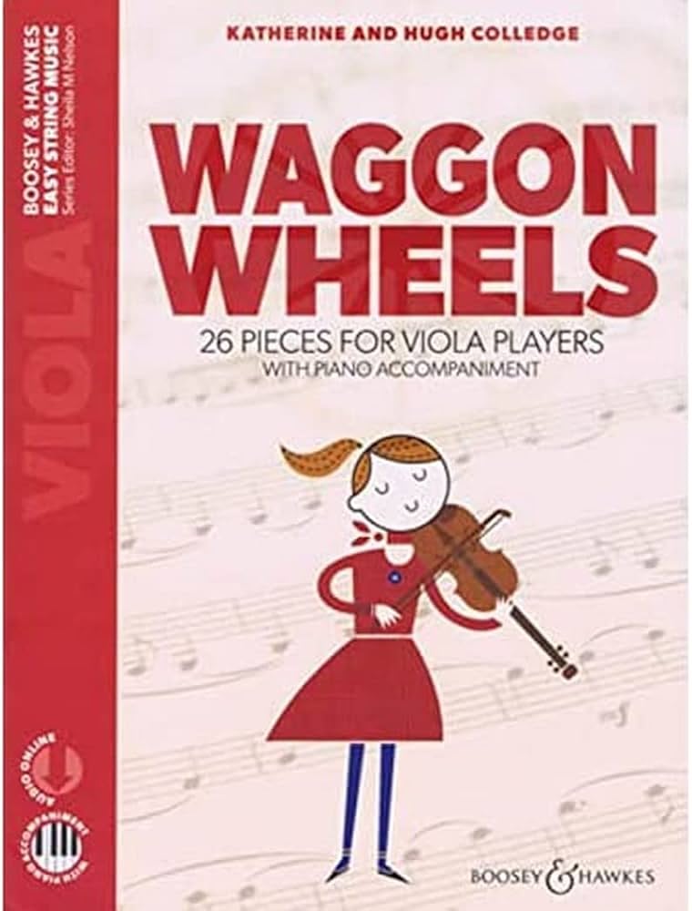 COLLEDGE WAGGON WHEELS VIOLA +ONLINE-AUDIO